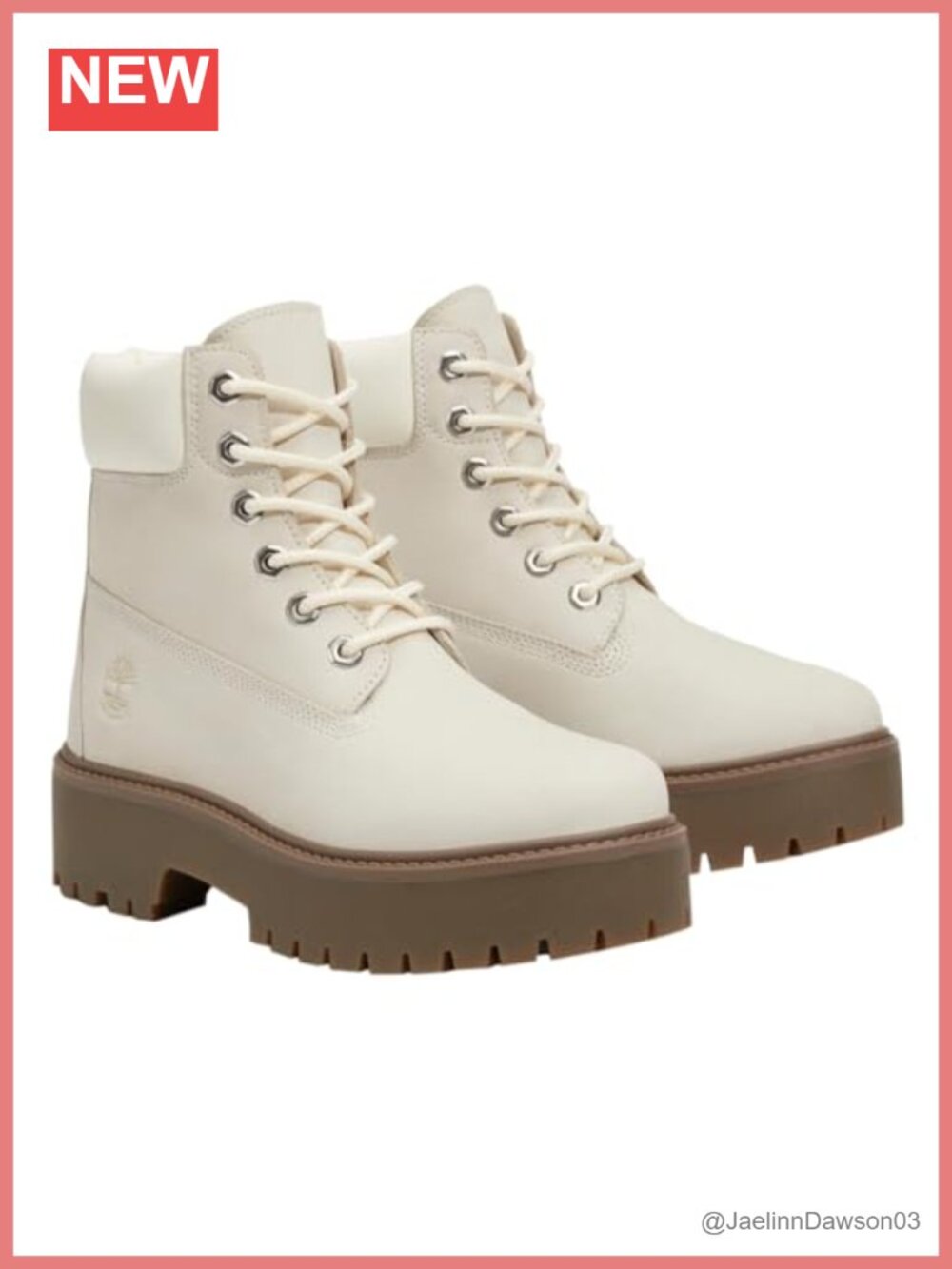 Timberland Stone Street 6" Waterproof Leather Platform Boot